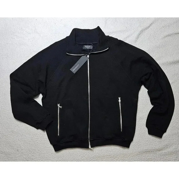 NWT REPRESENT Full Zip Sweatshirt Jacket Mens Size Large Flawed - Picture 1 of 10